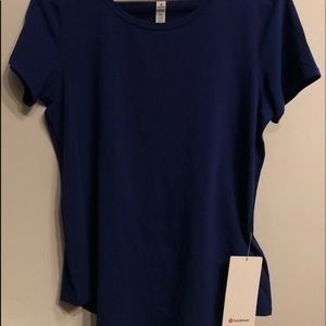 Lululemon love crew blue shirt (Size 4)